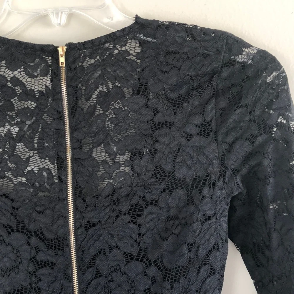 🖤Black Lace Mini Dress - Picture 14 of 14